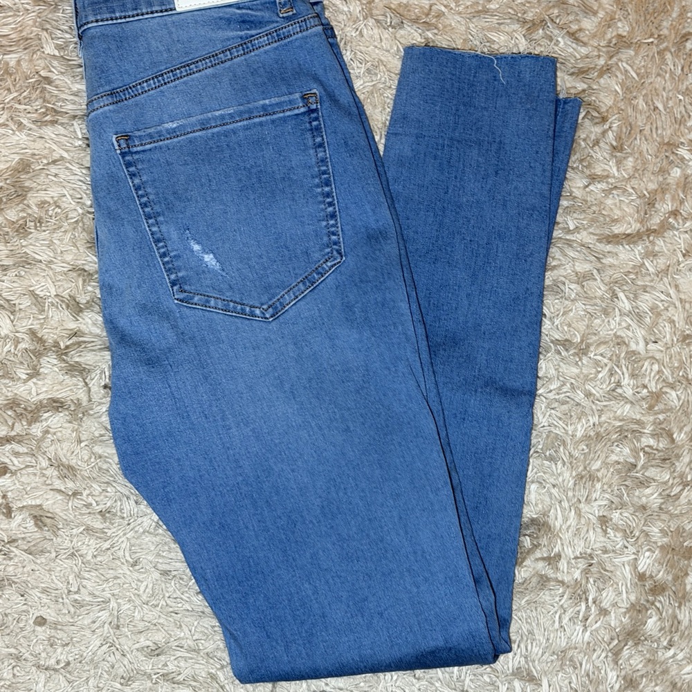 Express Classic Blue Women's Jeans (size 4 regular high rise l)